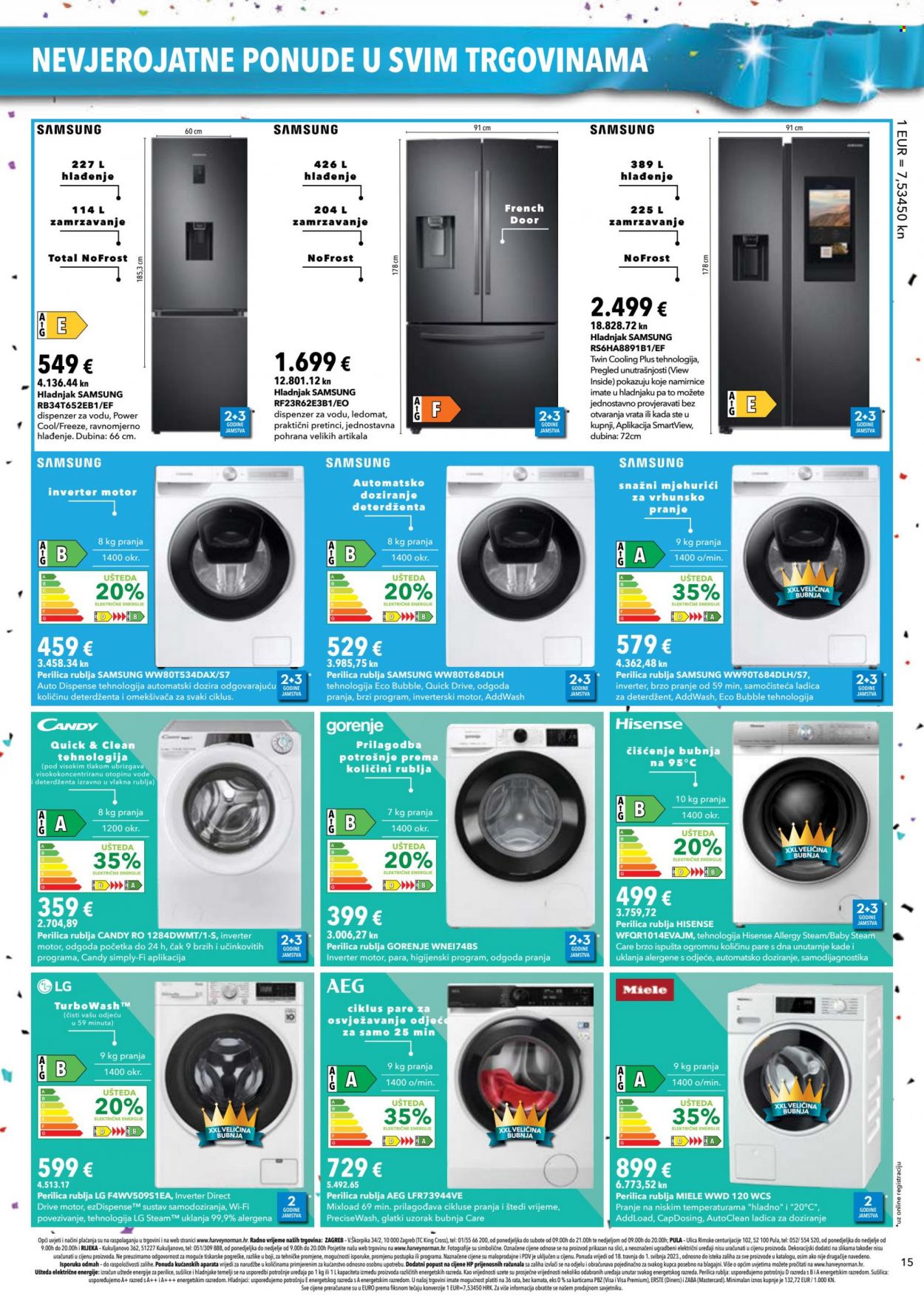 Harvey Norman katalog - 18.04.2023. - 02.05.2023. Stranica 15