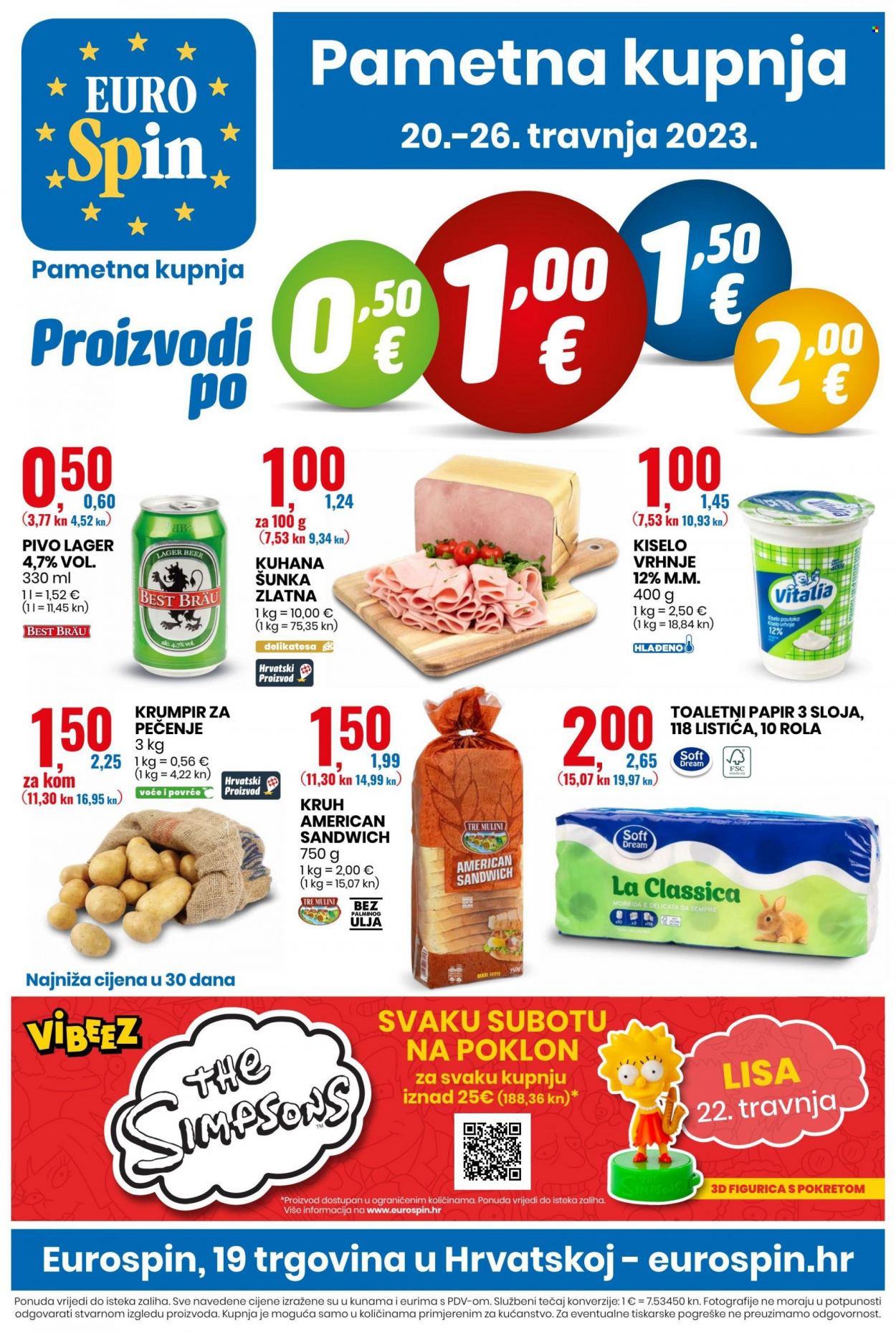 Eurospin katalog - 20.04.2023. - 26.04.2023. Stranica 1