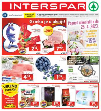 INTERSPAR katalog - 19.04.2023. - 25.04.2023.