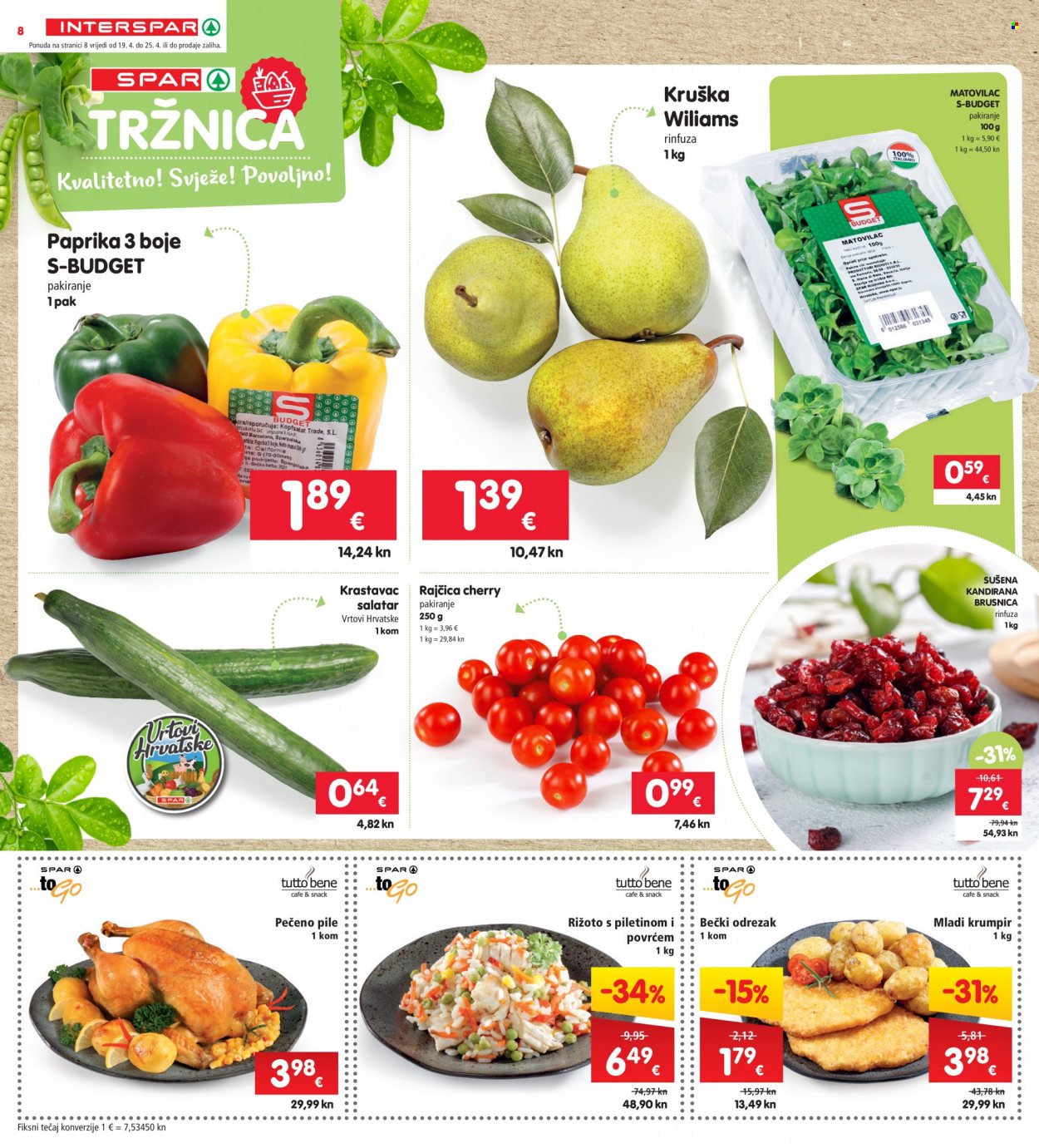 INTERSPAR katalog - 19.04.2023. - 25.04.2023. Stranica 8