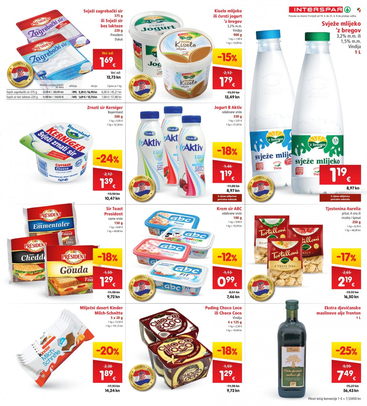 INTERSPAR katalog - 19.04.2023. - 25.04.2023. Stranica 9