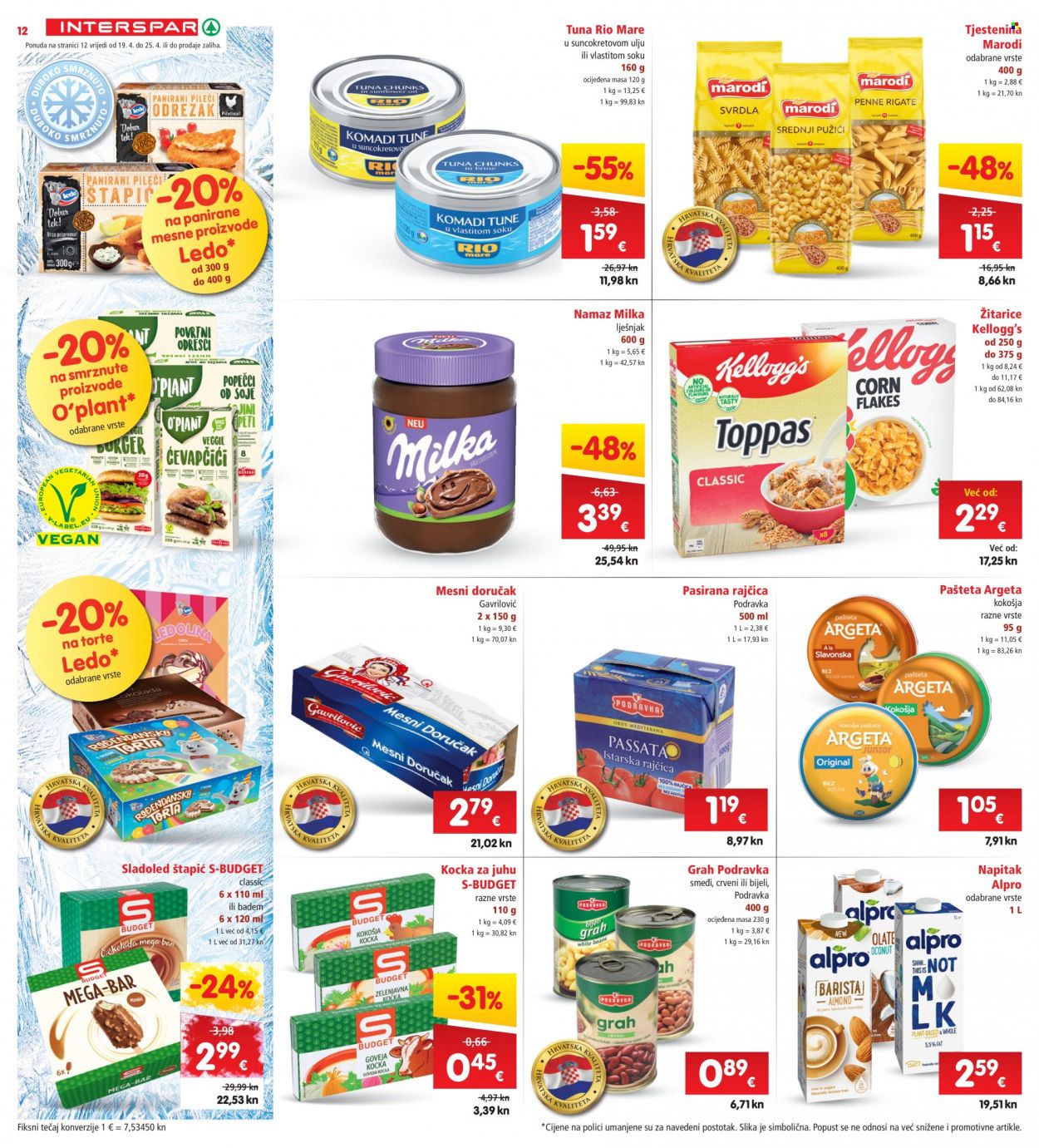 INTERSPAR katalog - 19.04.2023. - 25.04.2023. Stranica 12