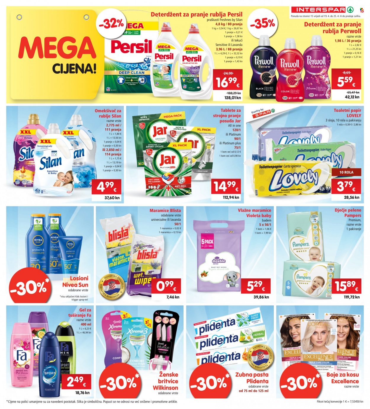 INTERSPAR katalog - 19.04.2023. - 25.04.2023. Stranica 15