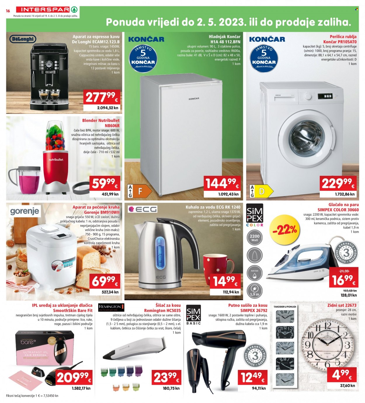 INTERSPAR katalog - 19.04.2023. - 25.04.2023. Stranica 16