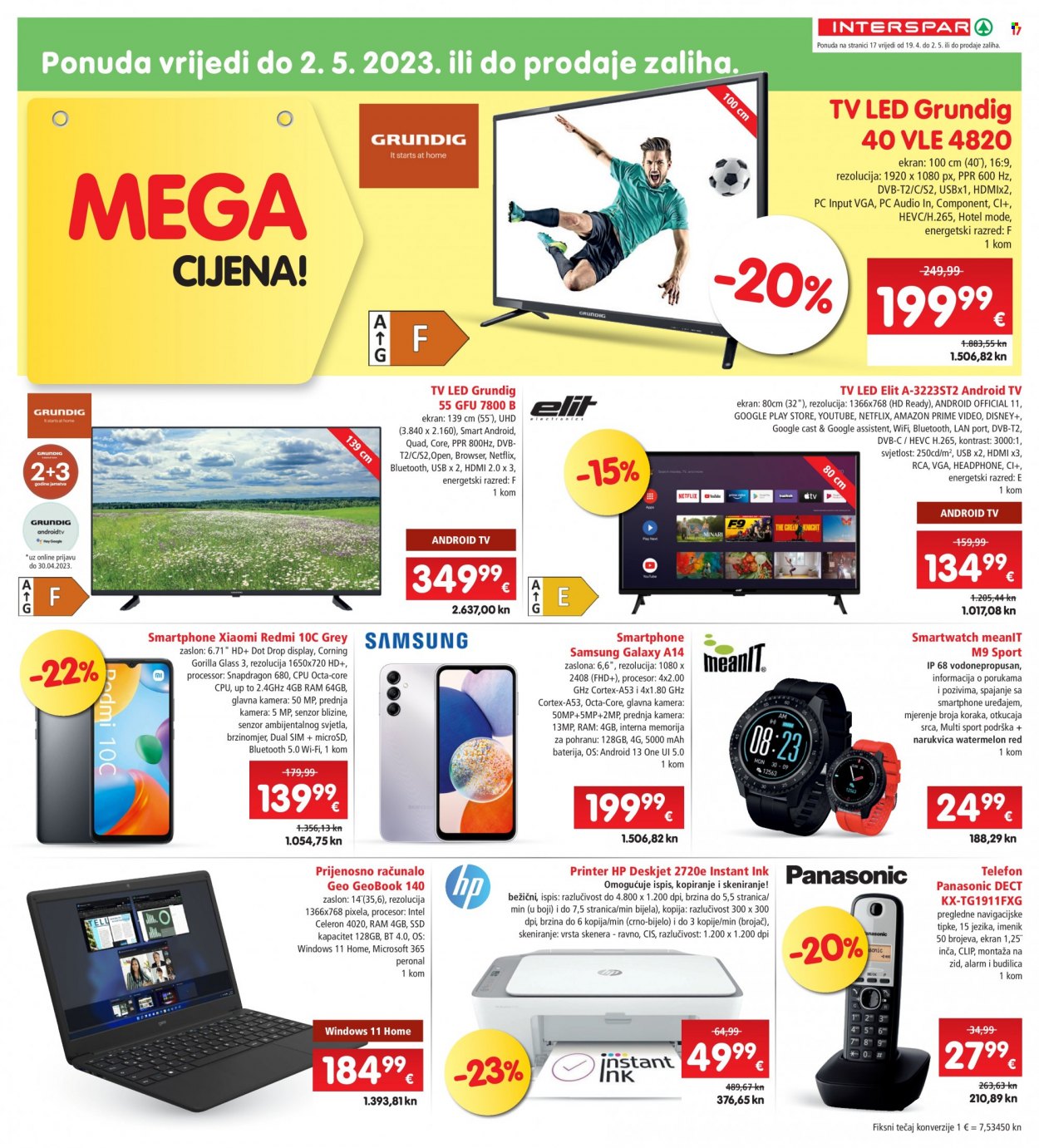 INTERSPAR katalog - 19.04.2023. - 25.04.2023. Stranica 17