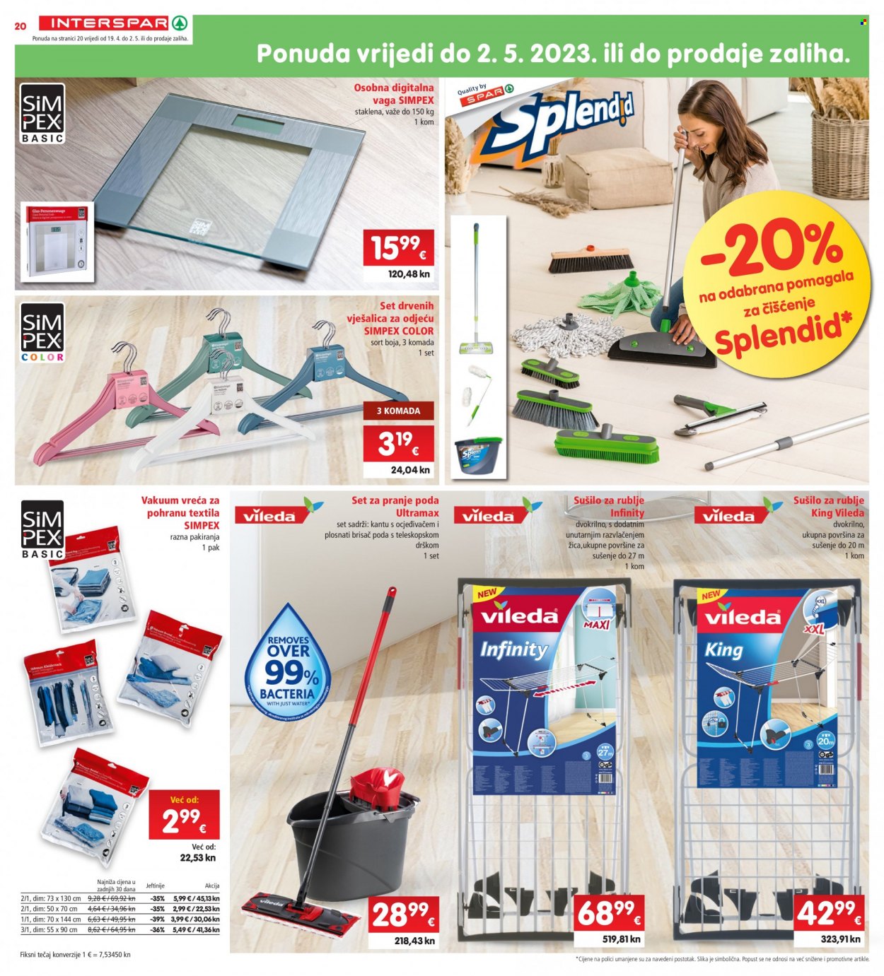 INTERSPAR katalog - 19.04.2023. - 25.04.2023. Stranica 20
