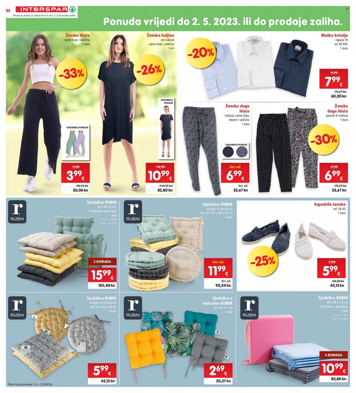 INTERSPAR katalog - 19.04.2023. - 25.04.2023. Stranica 22