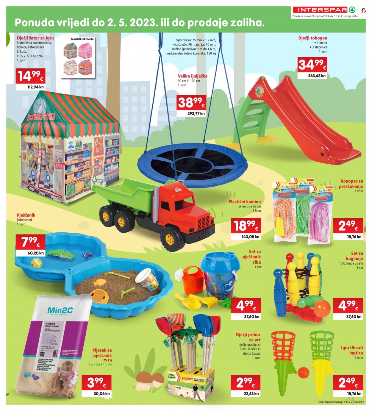INTERSPAR katalog - 19.04.2023. - 25.04.2023. Stranica 23