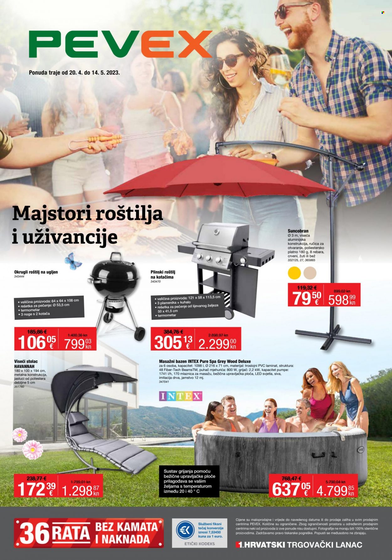 Pevex katalog - 20.04.2023. - 14.05.2023. Stranica 1