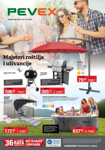 Pevex katalog - 20.04.2023. - 14.05.2023.