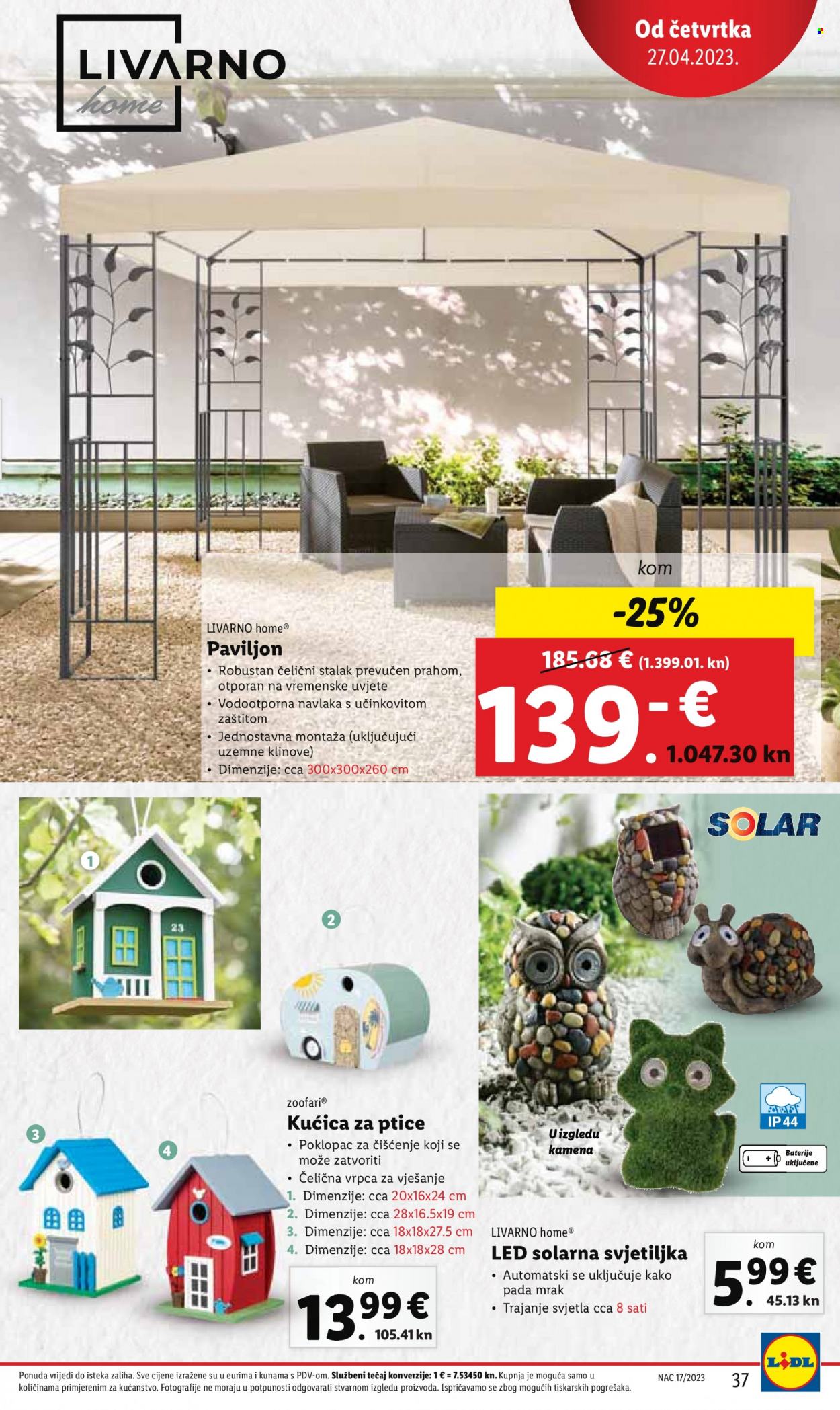 Lidl katalog - 24.04.2023. - 01.05.2023. Stranica 37
