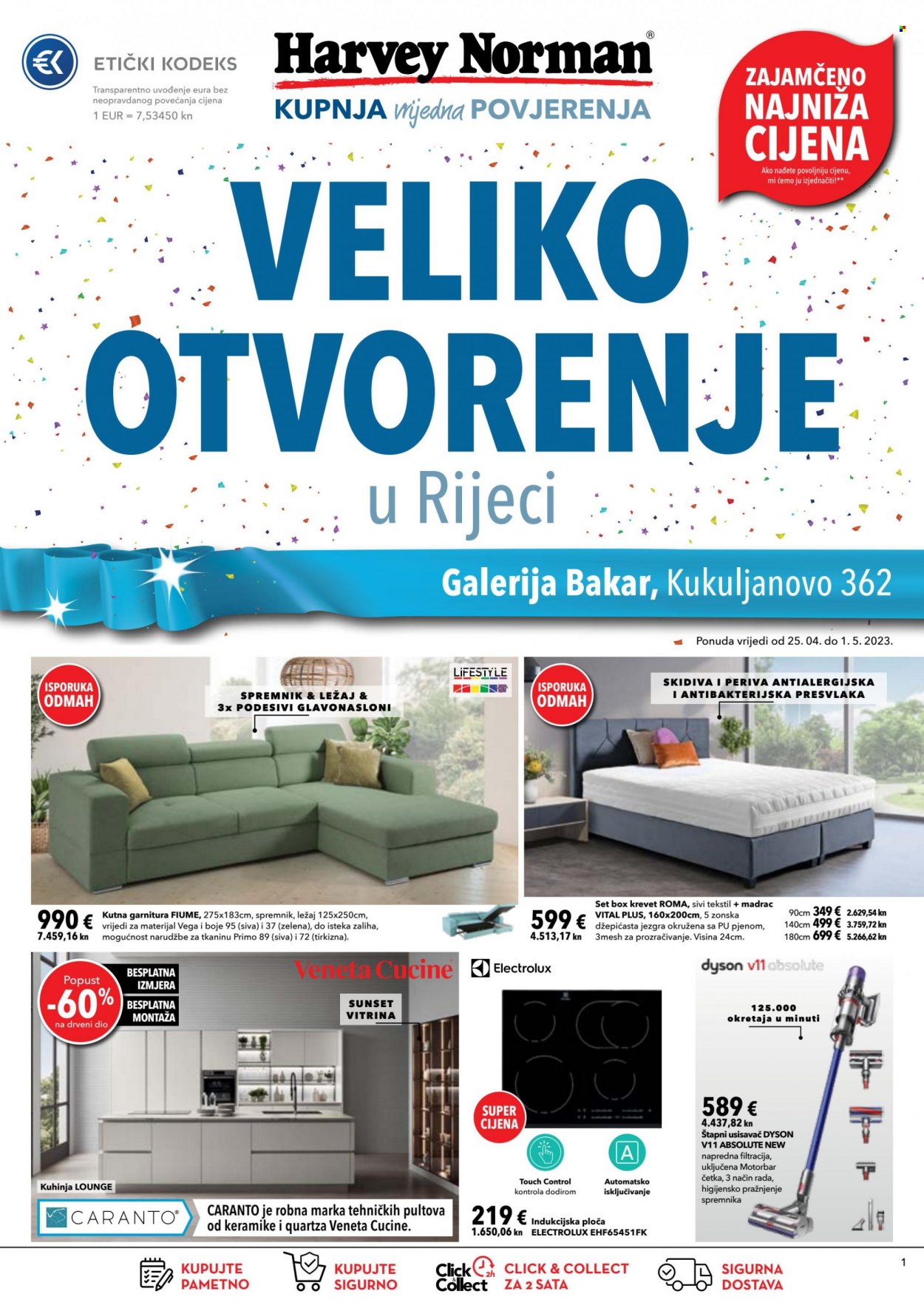 Harvey Norman katalog - 25.04.2023. - 01.05.2023. Stranica 1