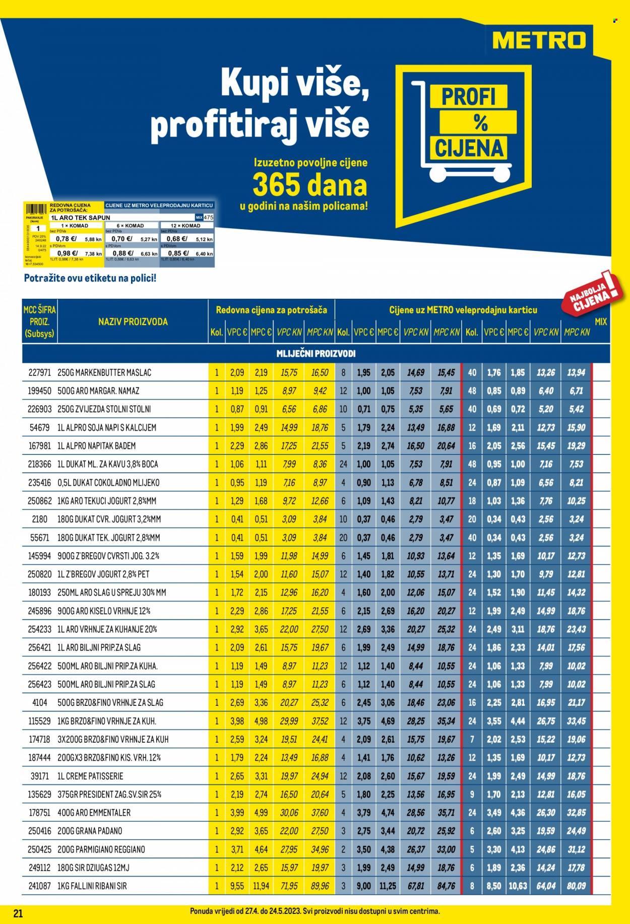 Metro katalog - 27.04.2023. - 24.05.2023. Stranica 21