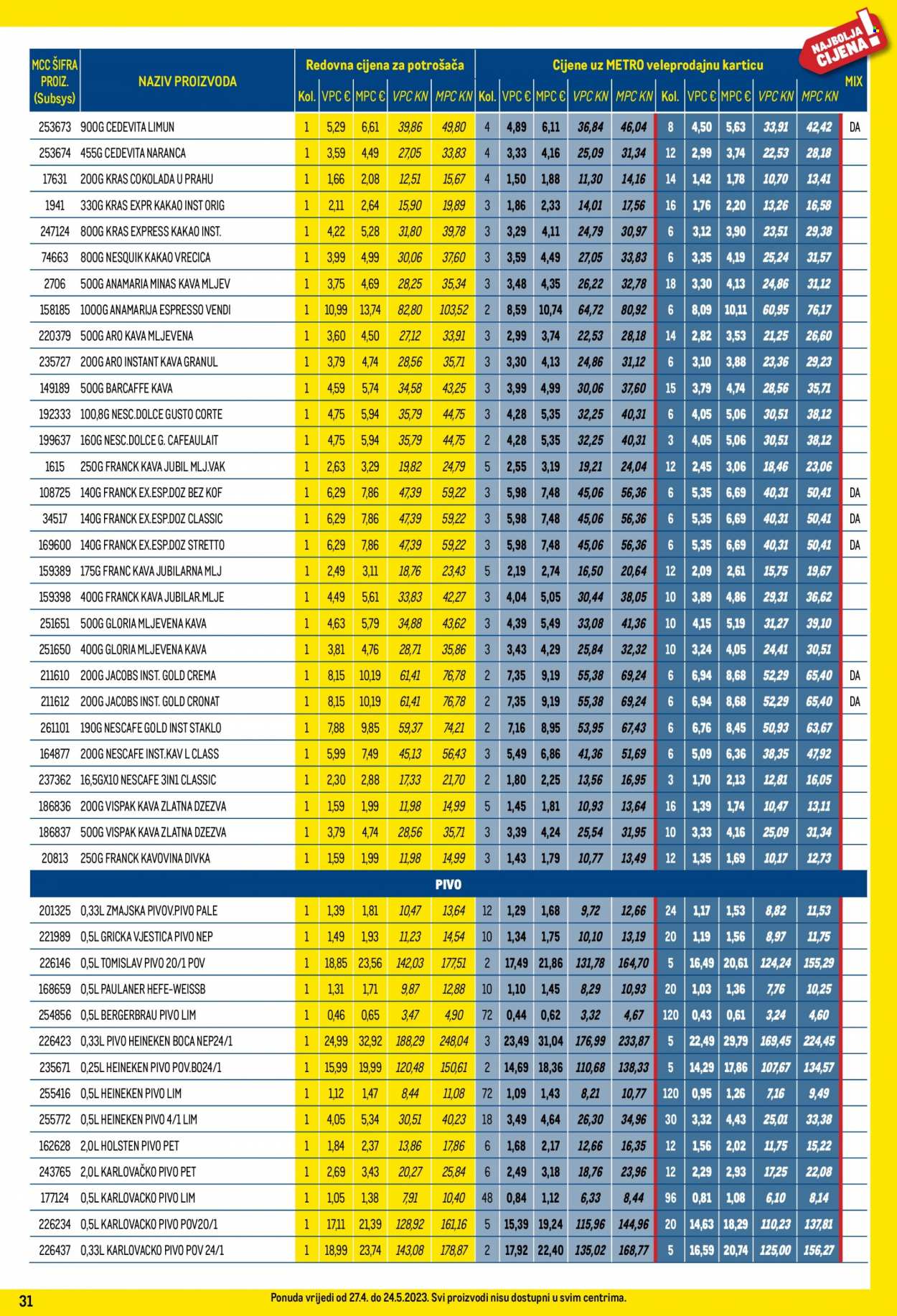 Metro katalog - 27.04.2023. - 24.05.2023. Stranica 31