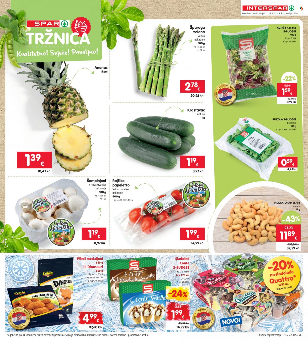 INTERSPAR katalog - 26.04.2023. - 02.05.2023. Stranica 9