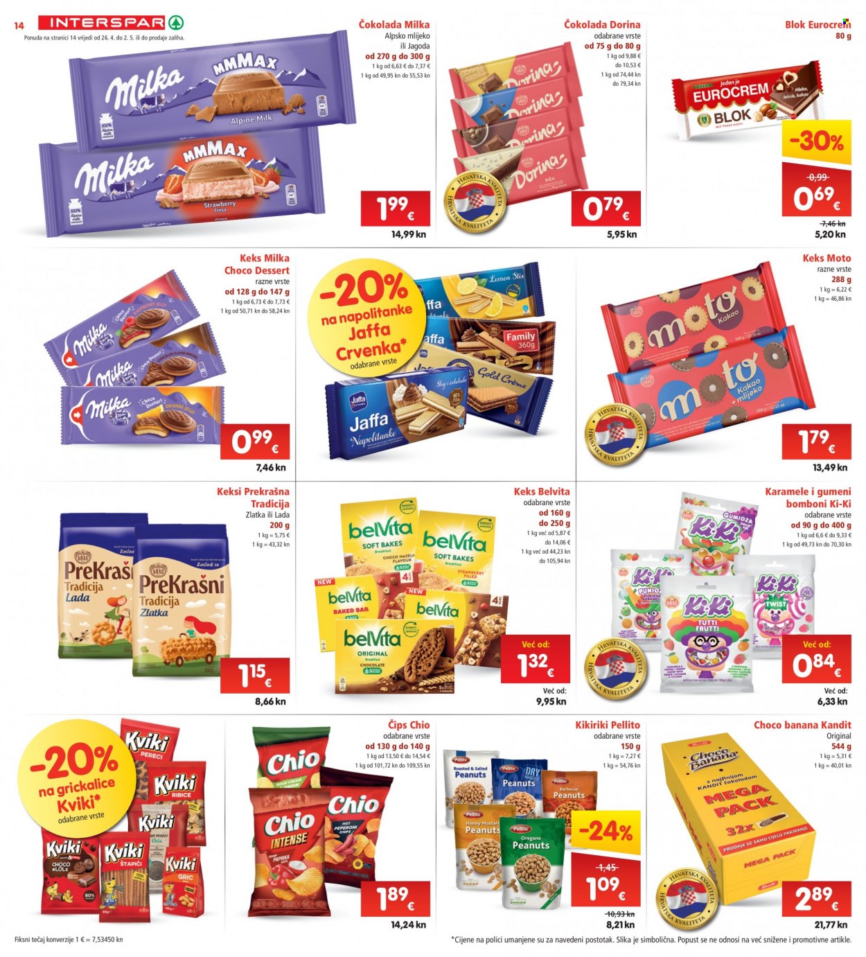 INTERSPAR katalog - 26.04.2023. - 02.05.2023. Stranica 14