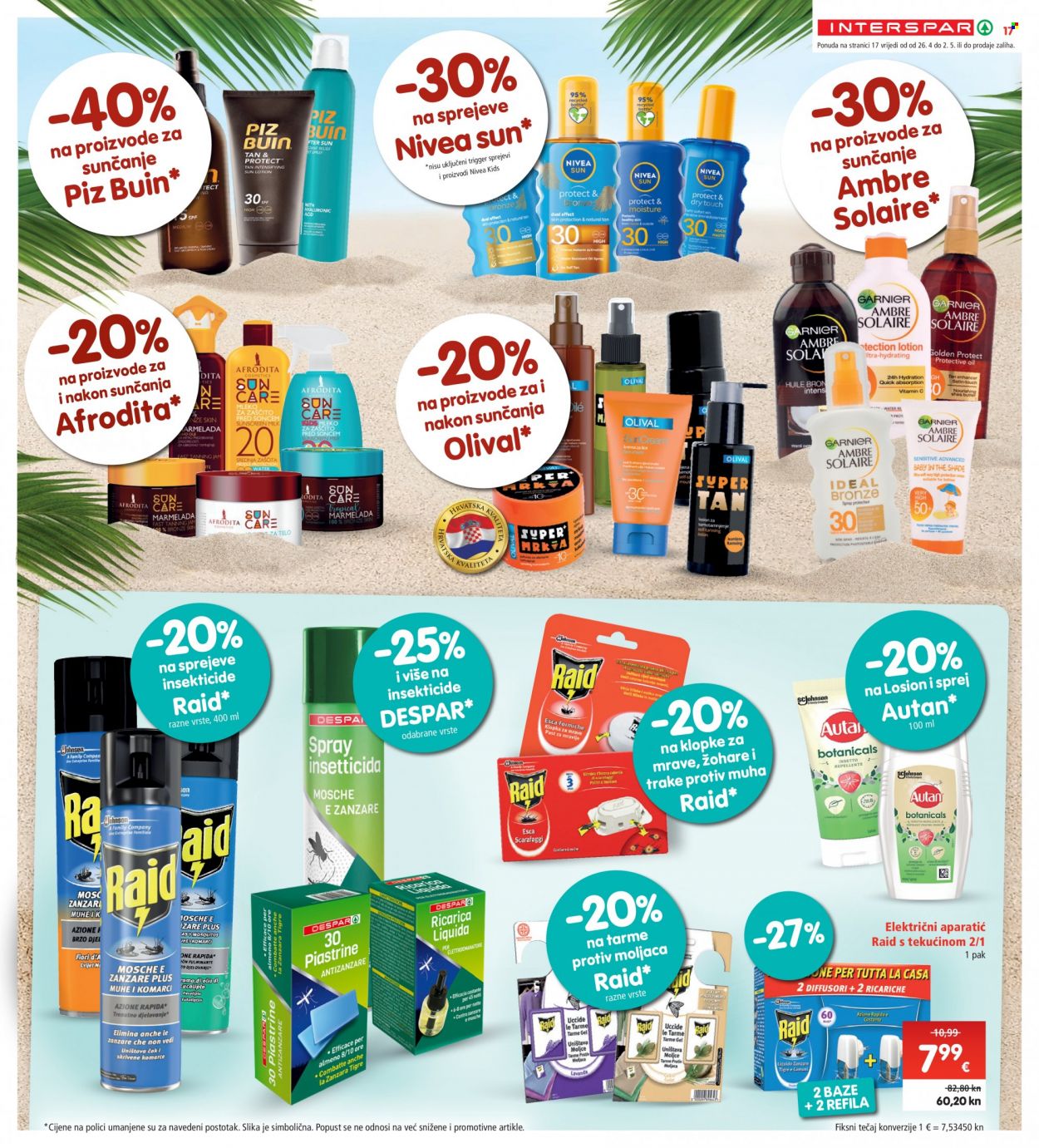 INTERSPAR katalog - 26.04.2023. - 02.05.2023. Stranica 17