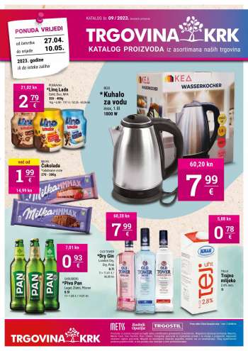 Trgovina KRK katalog - 27.04.2023. - 10.05.2023.