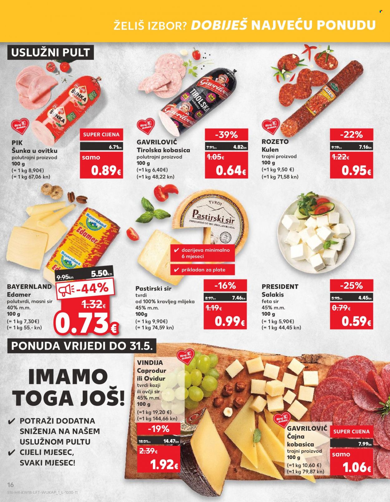 Kaufland katalog - 03.05.2023. - 09.05.2023. Stranica 16