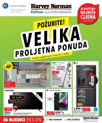 Harvey Norman katalog - 02.05.2023. - 15.05.2023.