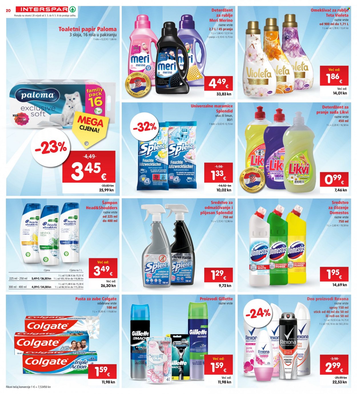 INTERSPAR katalog - 03.05.2023. - 09.05.2023. Stranica 20
