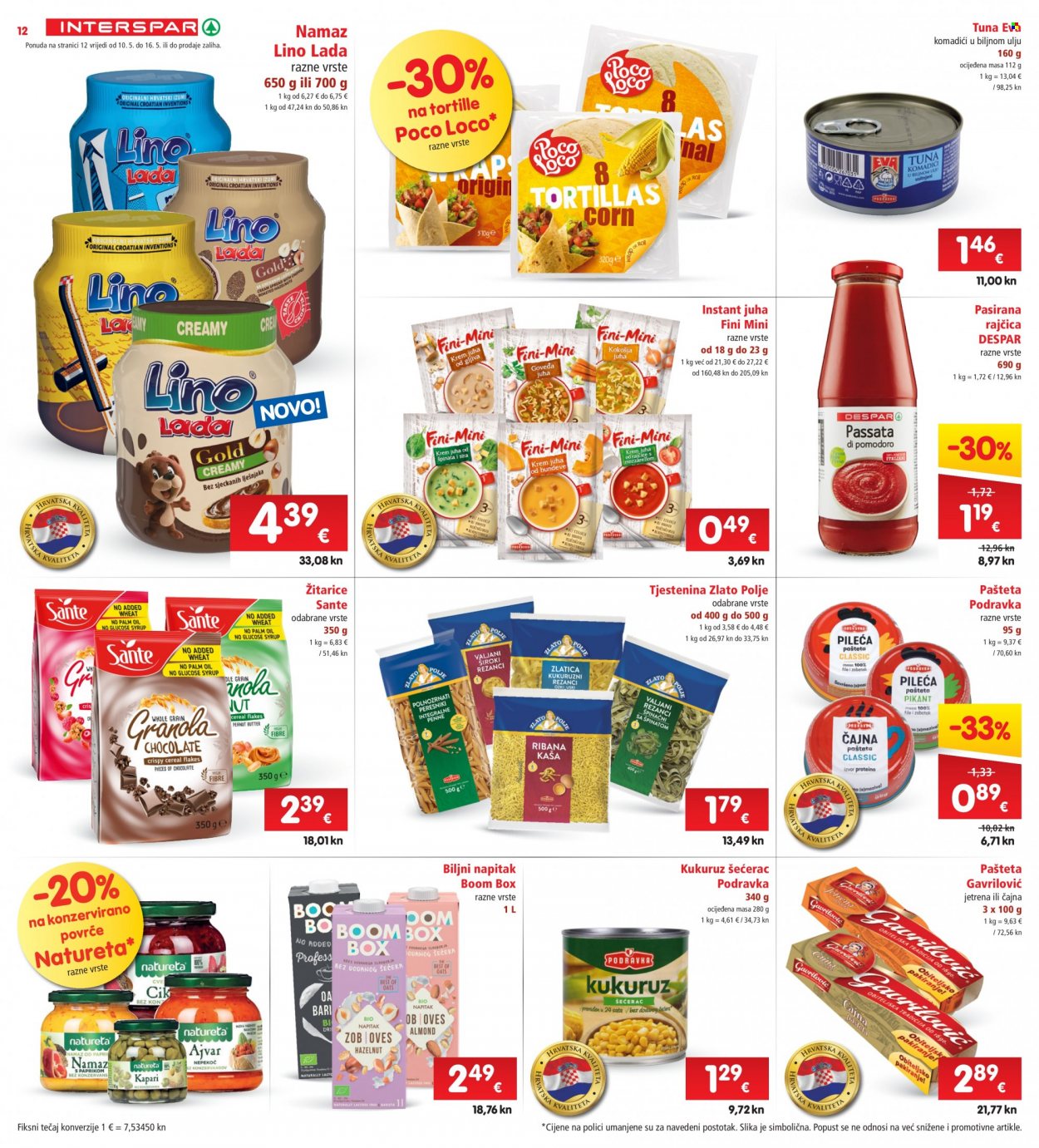INTERSPAR katalog - 10.05.2023. - 16.05.2023. Stranica 12