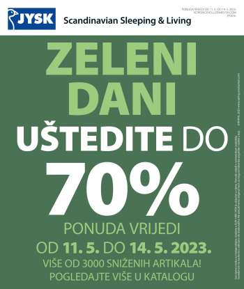 JYSK katalog - 11.05.2023. - 14.05.2023.