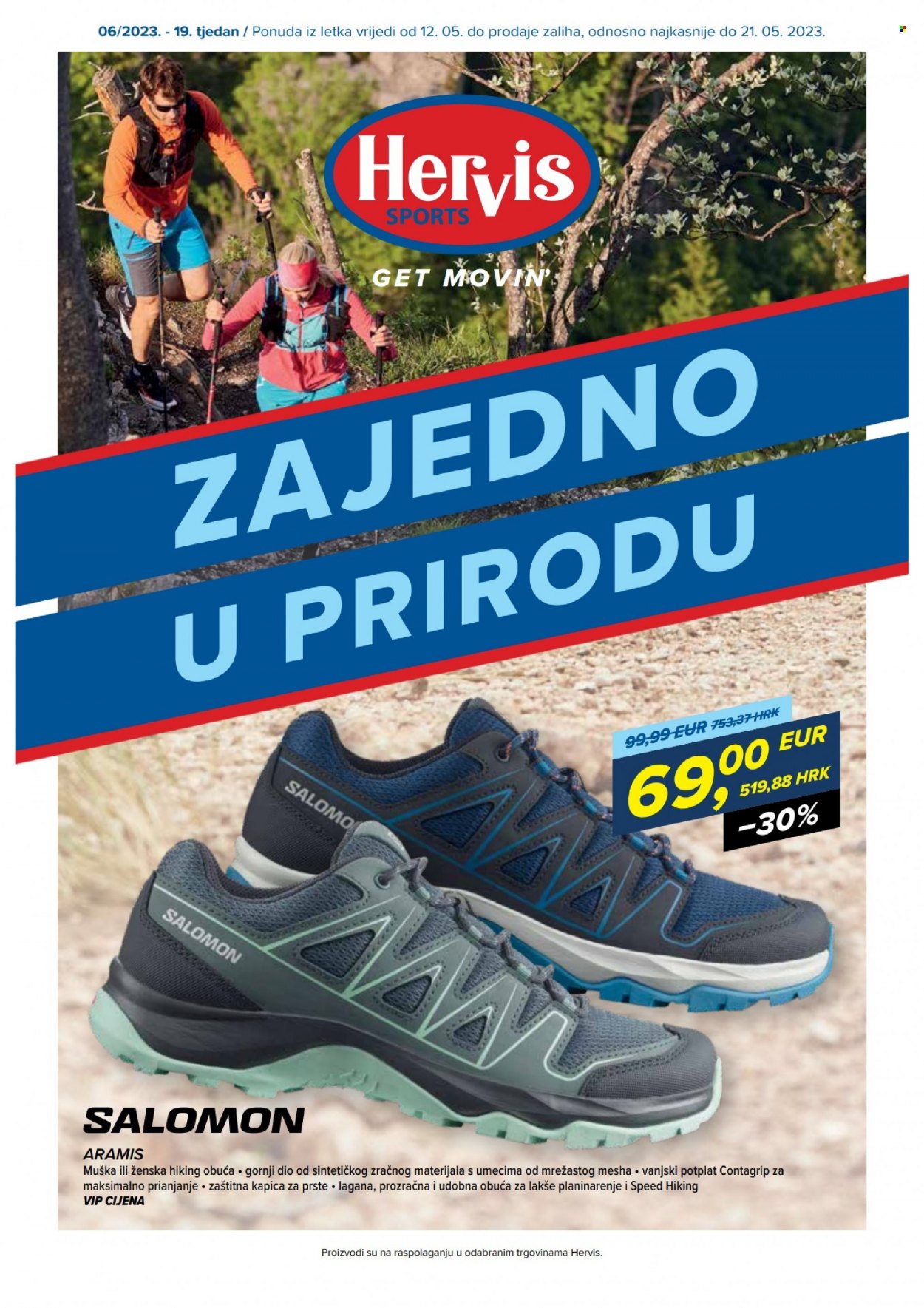 Hervis katalog - 12.05.2023. - 21.05.2023. Stranica 1