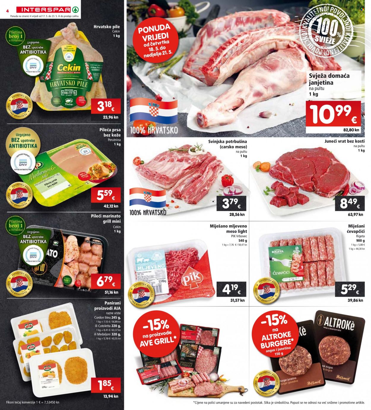 INTERSPAR katalog - 17.05.2023. - 23.05.2023. Stranica 4