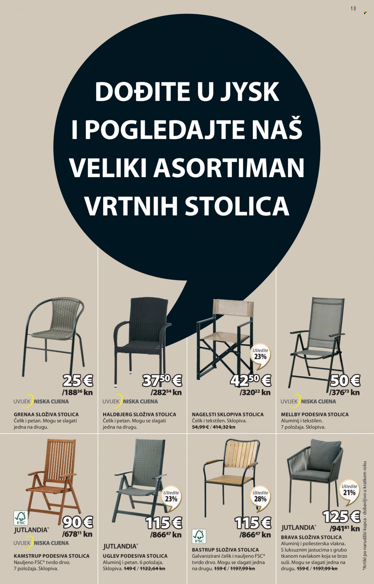 JYSK katalog - 18.05.2023. - 18.06.2023. Stranica 13