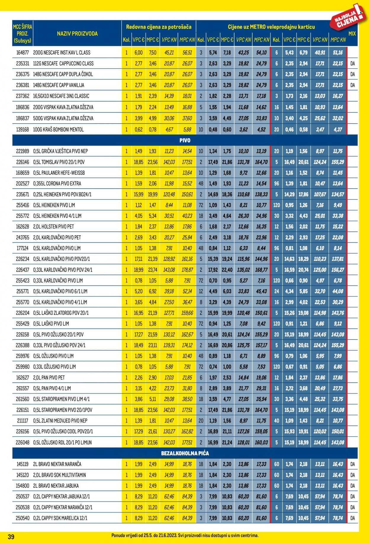 Metro katalog - 25.05.2023. - 21.06.2023. Stranica 39