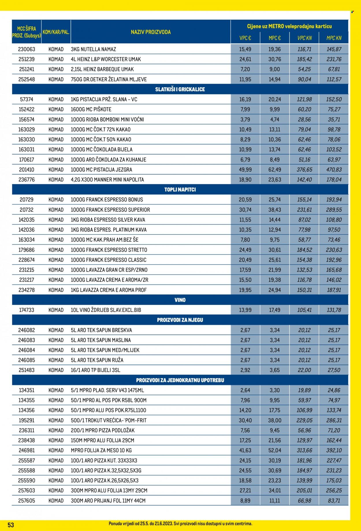 Metro katalog - 25.05.2023. - 21.06.2023. Stranica 53