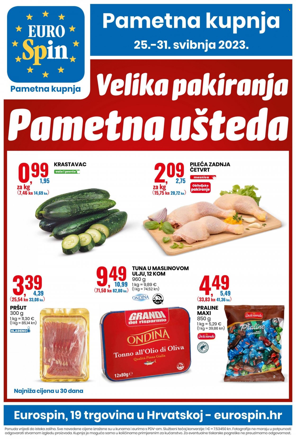 Eurospin katalog - 25.05.2023. - 31.05.2023. Stranica 1