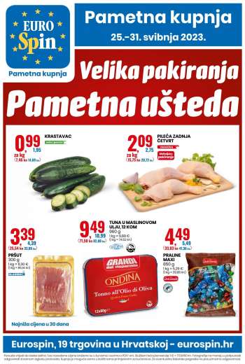 Eurospin katalog - 25.05.2023. - 31.05.2023.