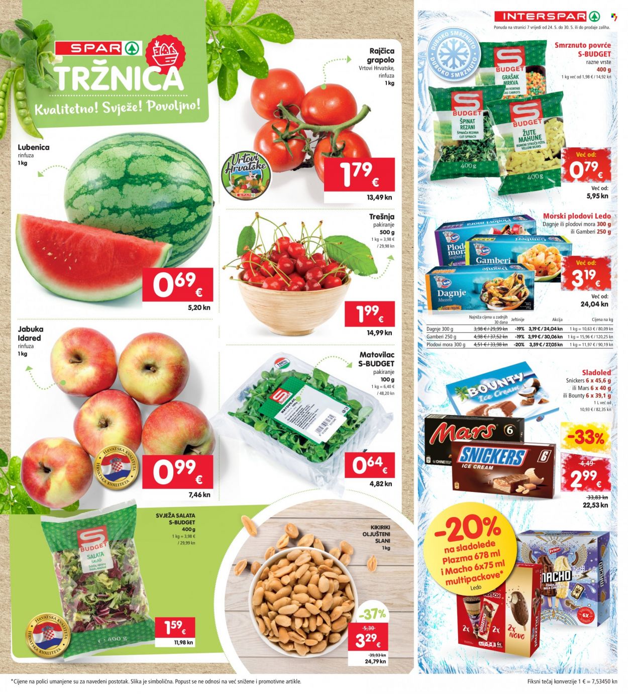 INTERSPAR katalog - 24.05.2023. - 30.05.2023. Stranica 7