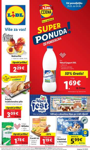 Lidl katalog - 29.05.2023. - 04.06.2023.