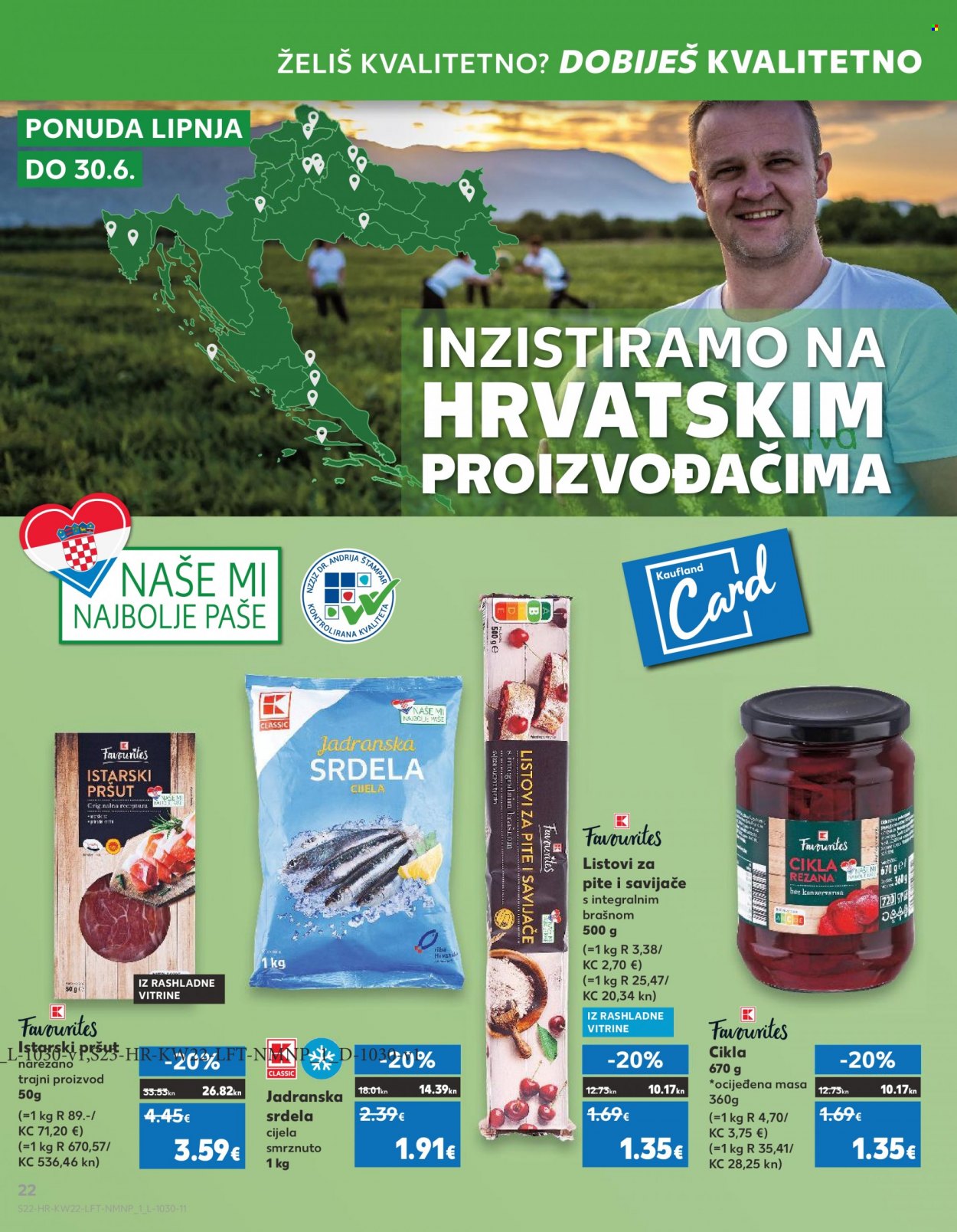 Kaufland katalog - 31.05.2023. - 06.06.2023. Stranica 22