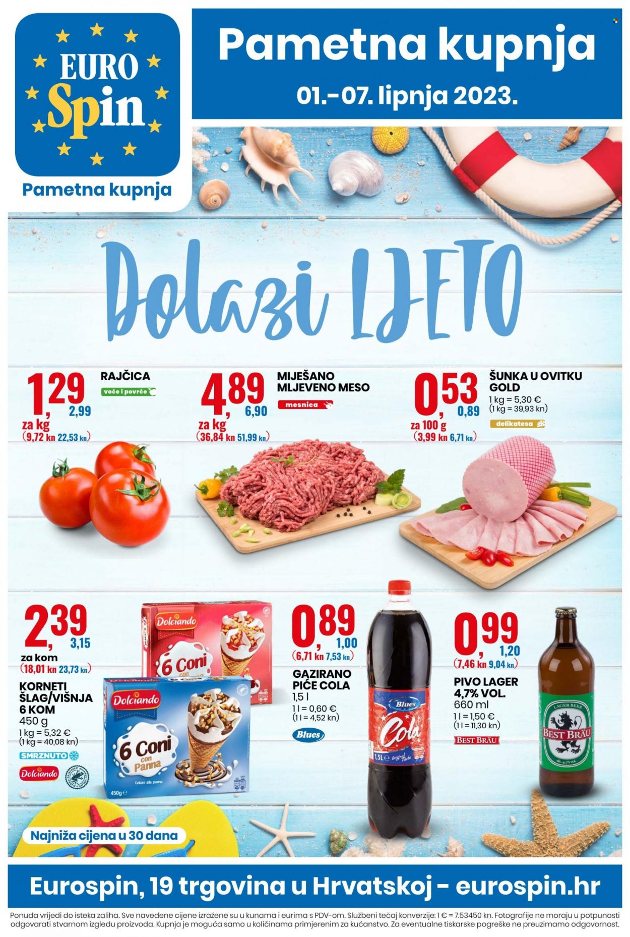 Eurospin katalog - 01.06.2023. - 07.06.2023. Stranica 1
