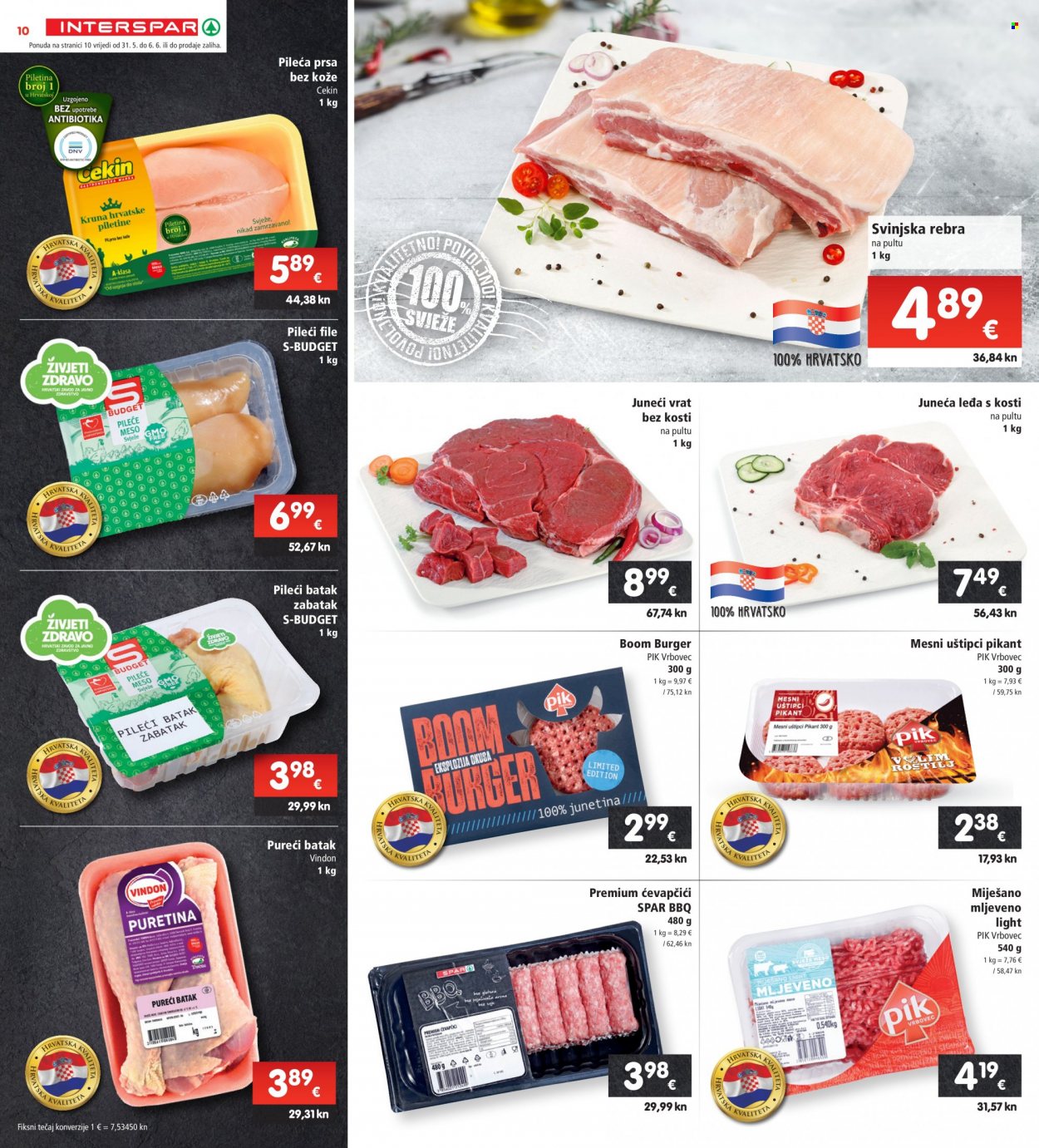 INTERSPAR katalog - 31.05.2023. - 06.06.2023. Stranica 10