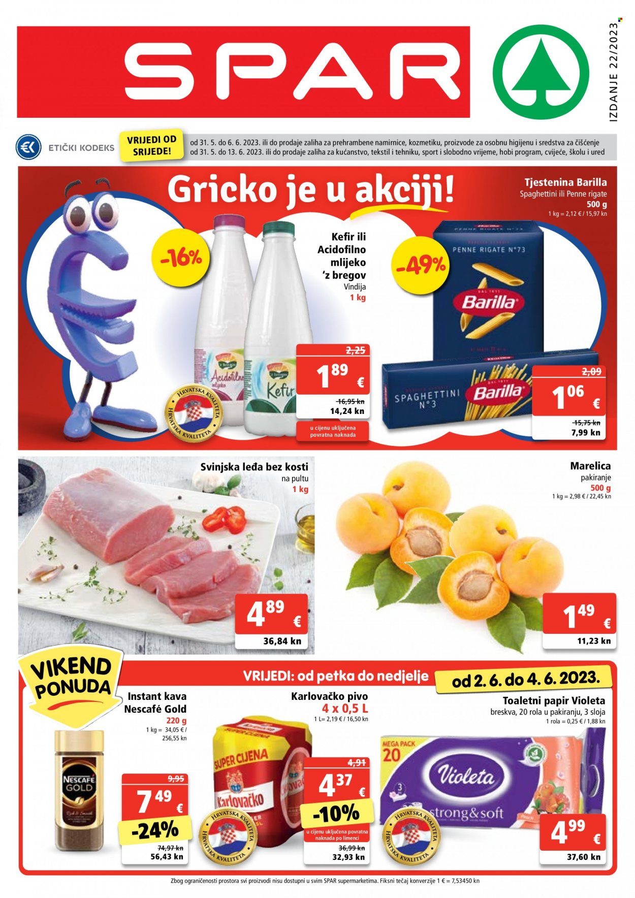 SPAR katalog - 31.05.2023. - 06.06.2023. Stranica 1