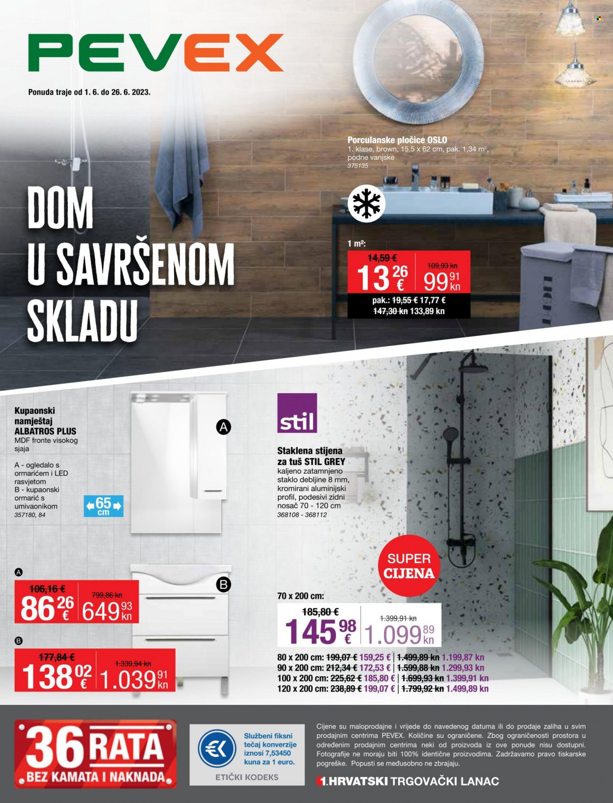 Pevex katalog - 01.06.2023. - 26.06.2023. Stranica 1