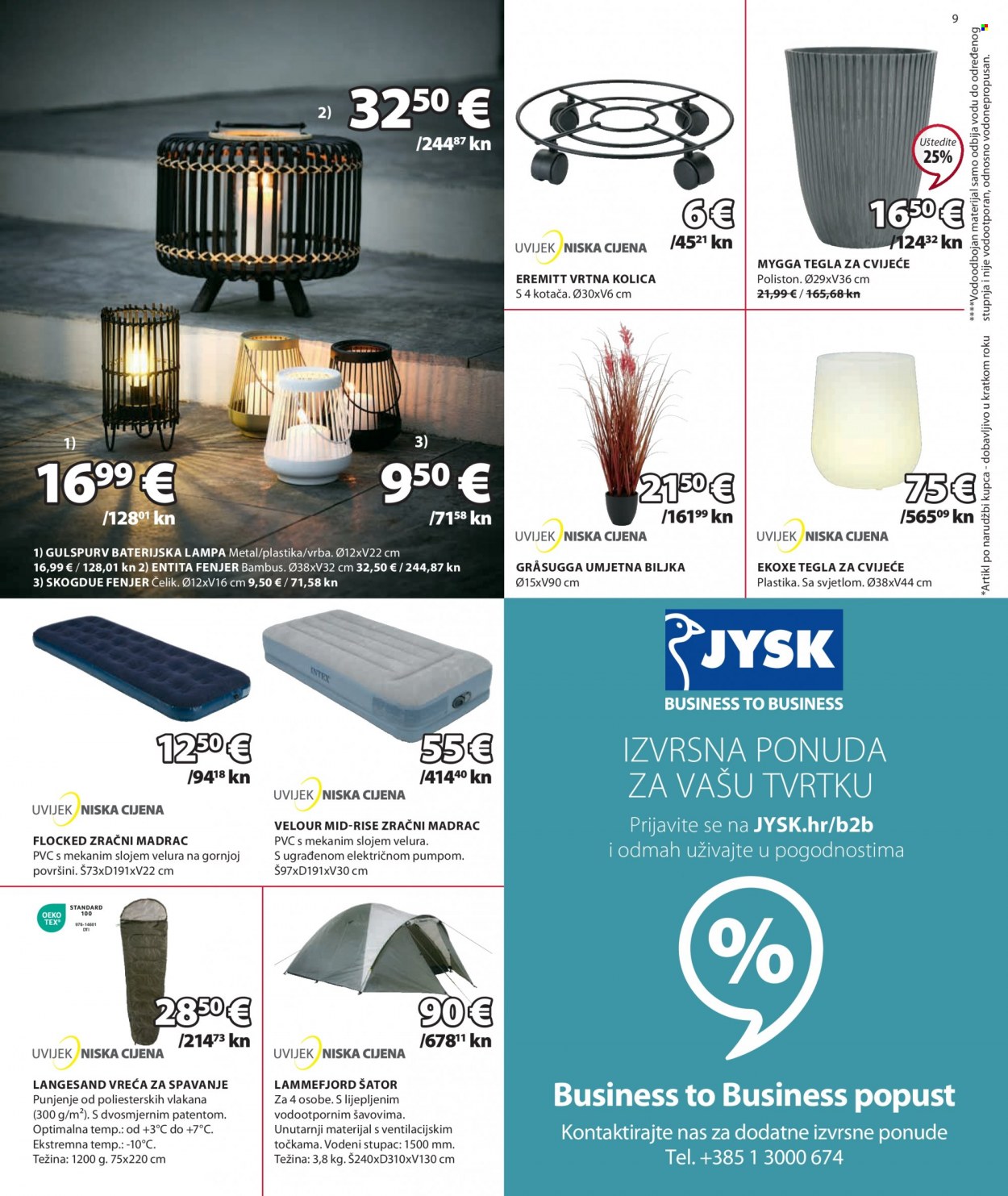 JYSK katalog - 01.06.2023. - 18.06.2023. Stranica 9