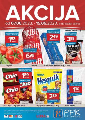 PPK Bjelovar katalog - 07.06.2023. - 15.06.2023.