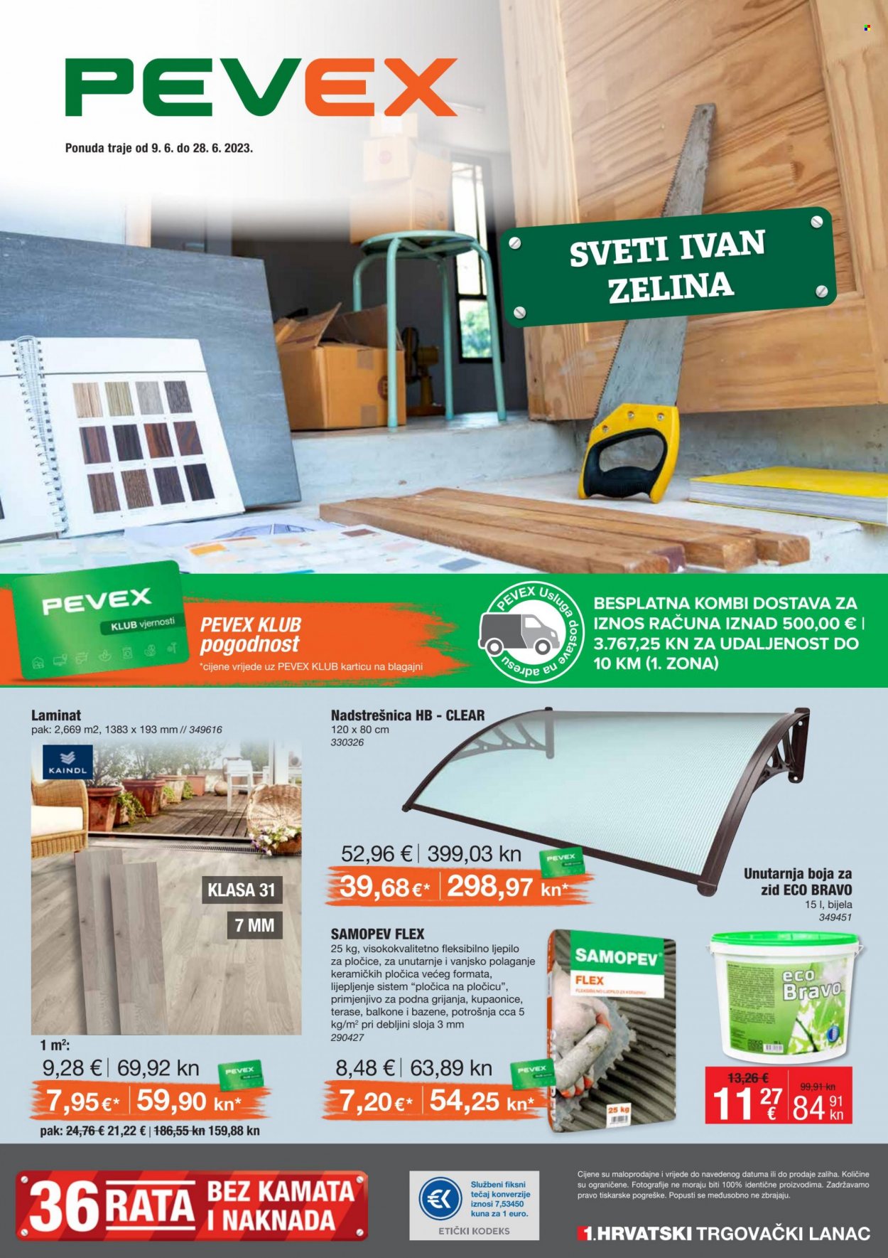 Pevex katalog - 09.06.2023. - 28.06.2023. Stranica 1