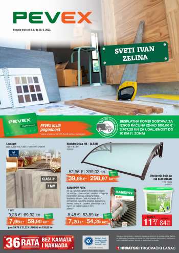 Prospekte Pevex - 9.06.2023 - 28.06.2023.