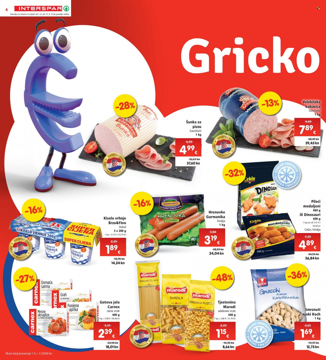INTERSPAR katalog - 07.06.2023. - 13.06.2023. Stranica 4