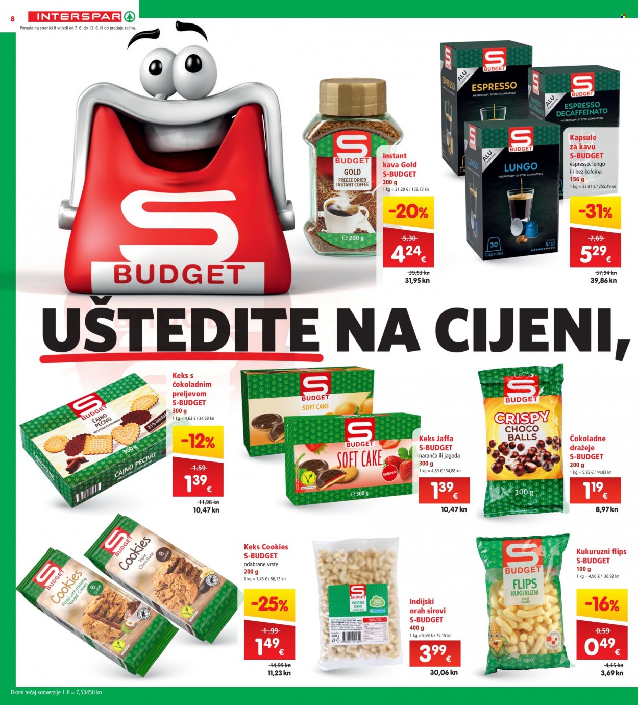INTERSPAR katalog - 07.06.2023. - 13.06.2023. Stranica 8