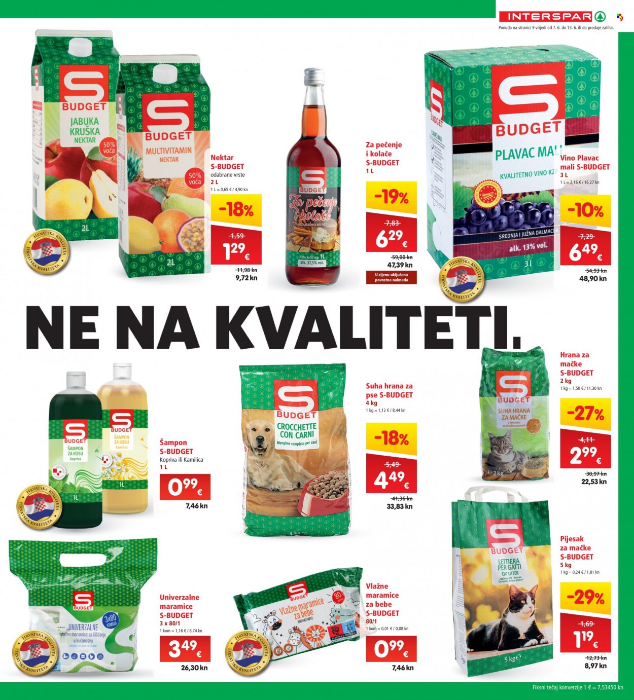 INTERSPAR katalog - 07.06.2023. - 13.06.2023. Stranica 9