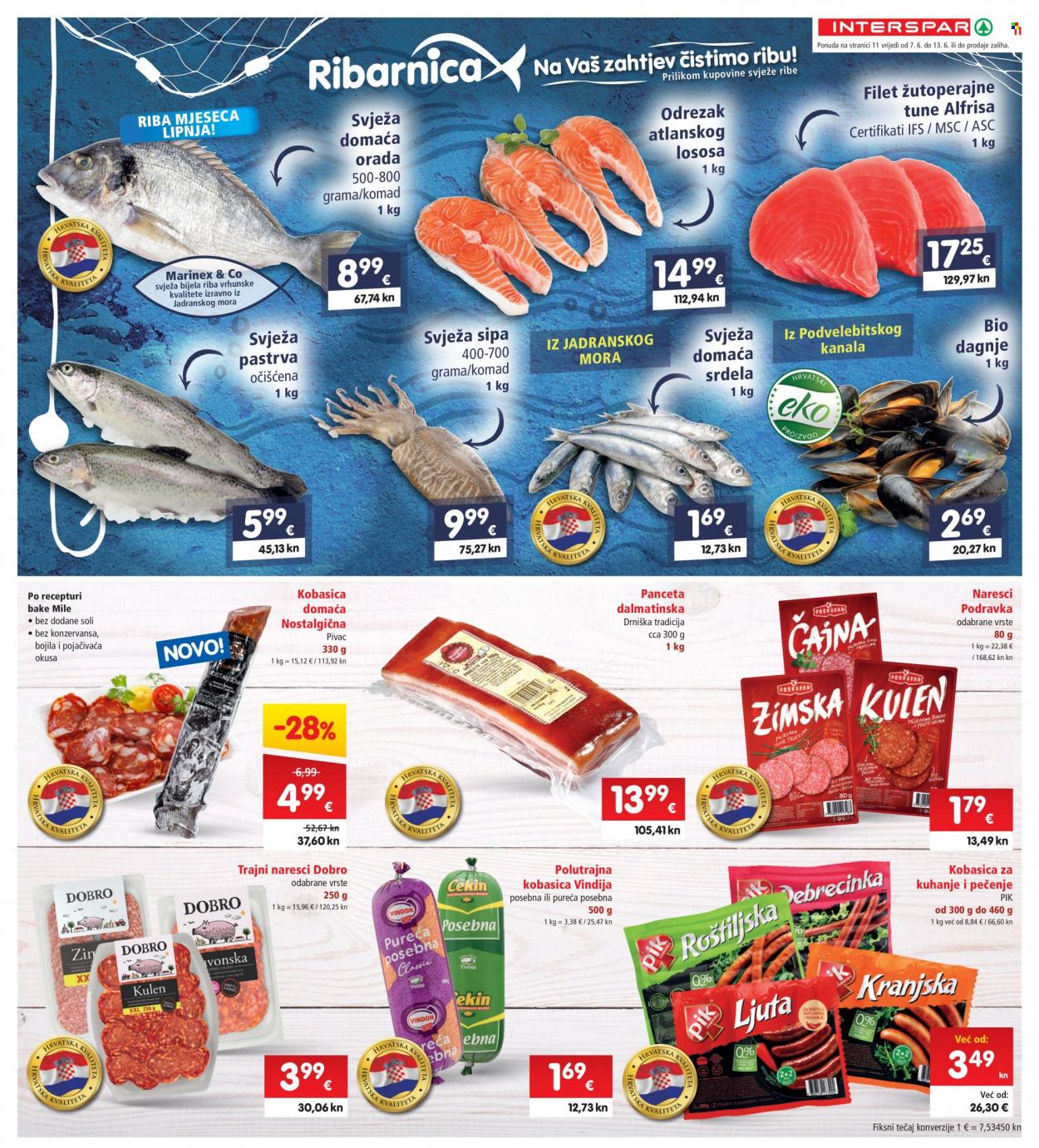 INTERSPAR katalog - 07.06.2023. - 13.06.2023. Stranica 11