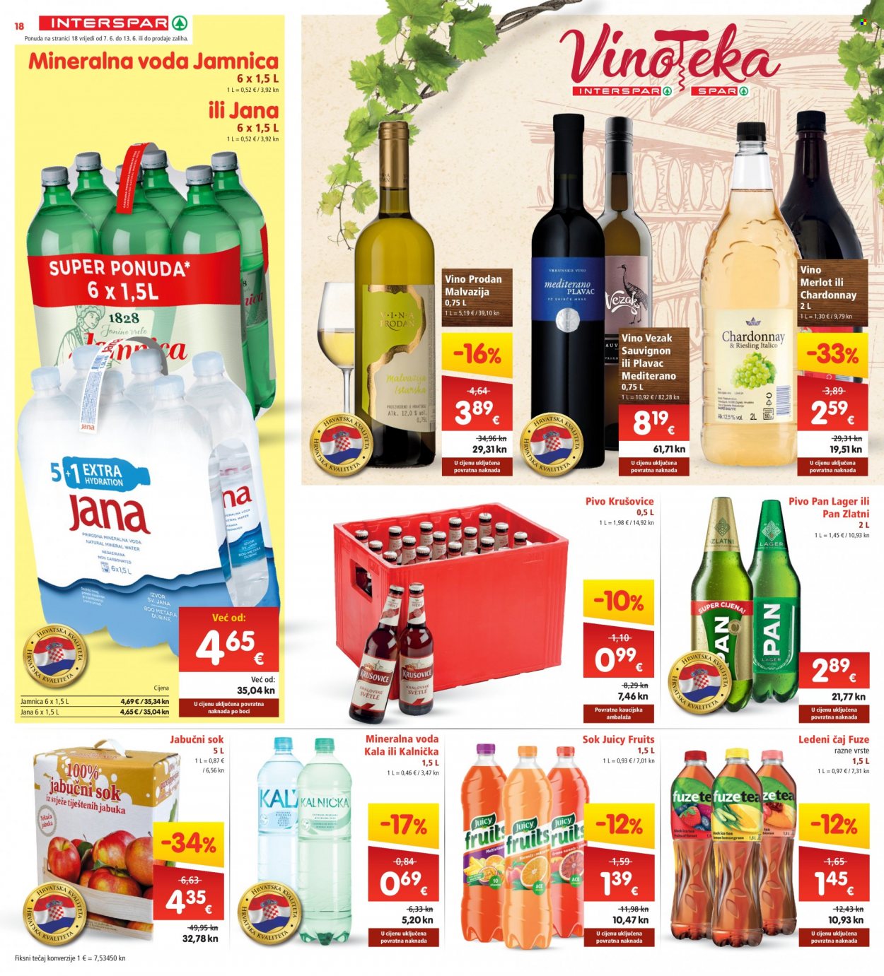 INTERSPAR katalog - 07.06.2023. - 13.06.2023. Stranica 18